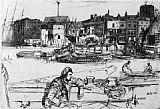 Black Lion Wharf by James Abbott McNeill Whistler